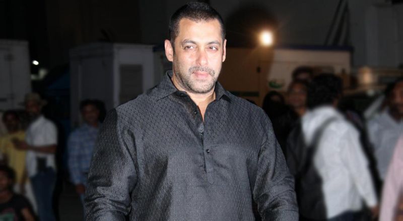 Salman Khan in black