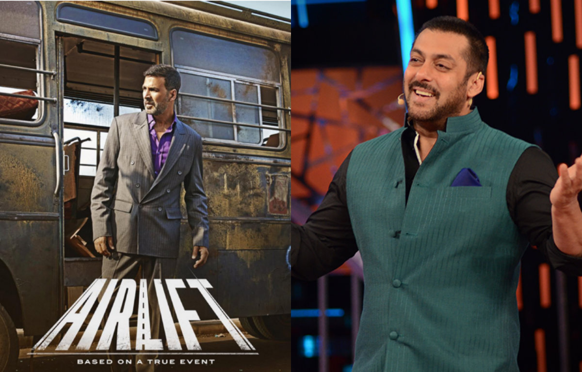Salman Khan and Akshay Kumar in 'Bigg Boss'