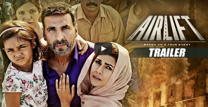 Akshay Kumar's next movie 'Airlift' is out with its trailer