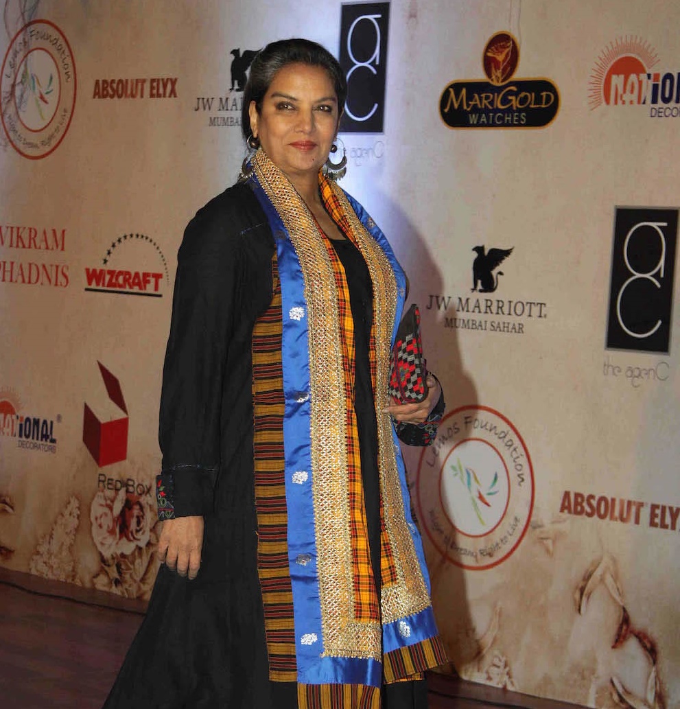 Shabana Azmi looking regal in Long Kurta and palazzos
