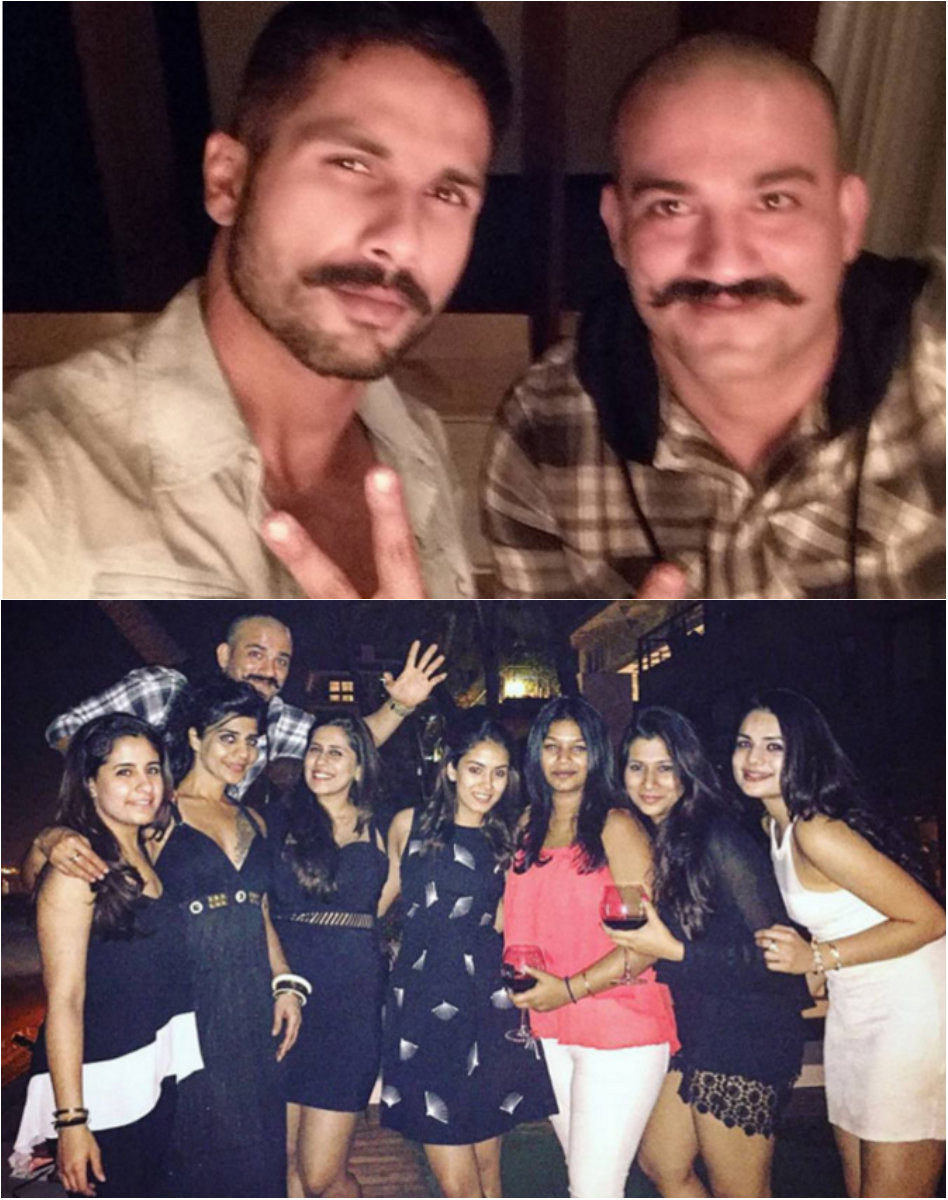 Shahid Kapoor with Mira Rajput