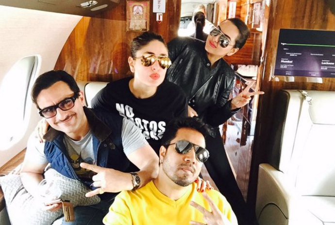 Saifeena, Sonakshi Sinha & Mika