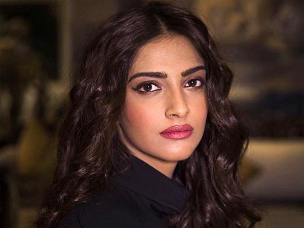 Sonam Kapoor in black