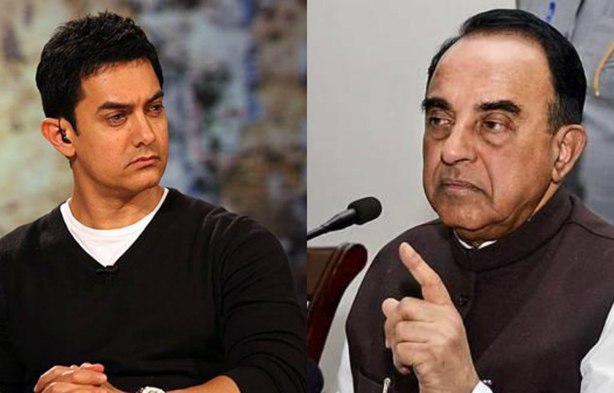 Aamir Khan collaborated with ISI to promote 'PK' claims Subramanian Swamy