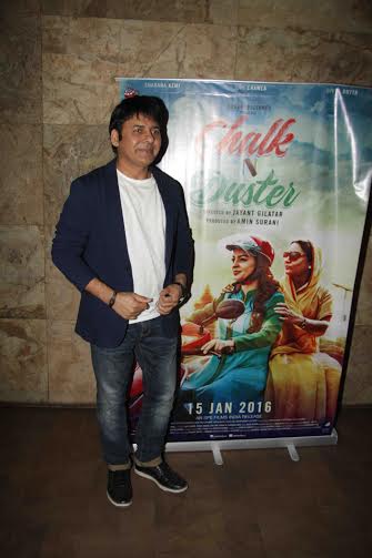 Sudesh at Chalk n Duster screening