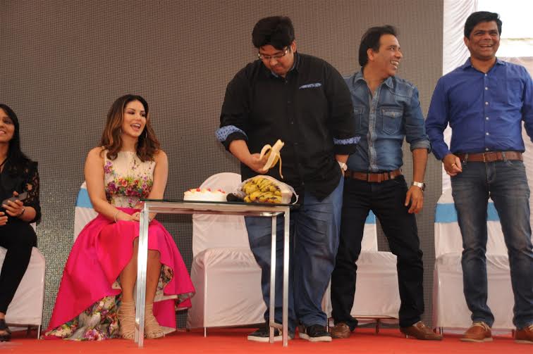 Sunny Leone, Milap Zaveri visit K-Lounge show room at Dadar.