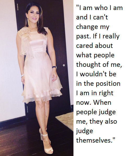 Sunny Leone - Statements