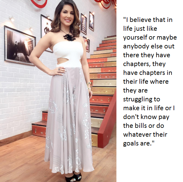 Sunny Leone - Statements