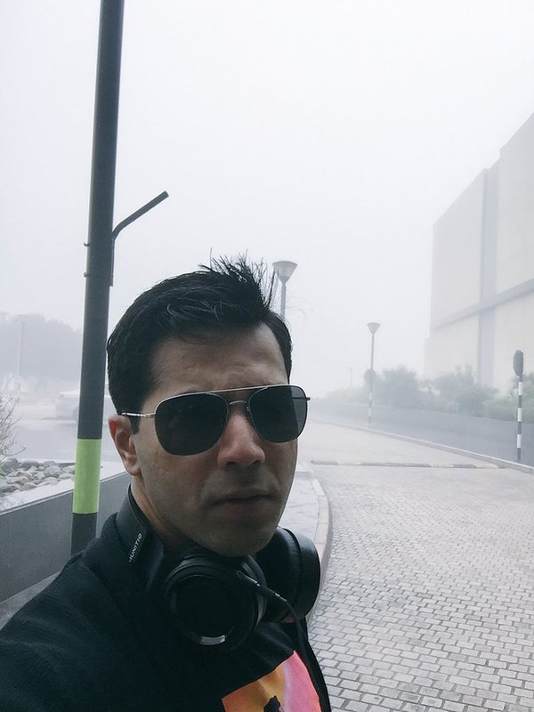 Varun Dhawan in glares and jacket