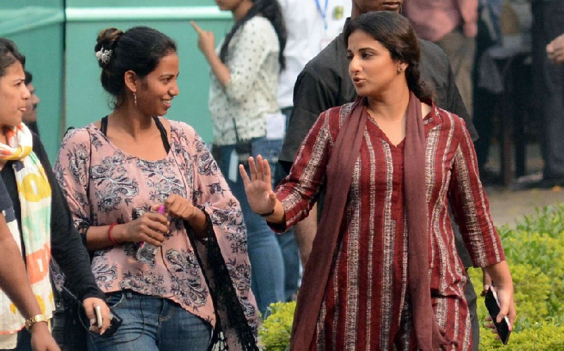 Vidya Balan wraps her shoot on 'TE3N'