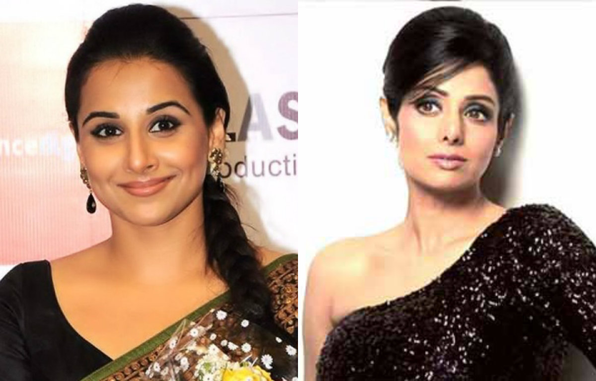 Vidya Balan and Sridevi