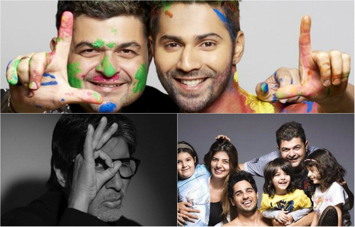 daboo ratnani, varun dhawan and Amitabh Bachchan