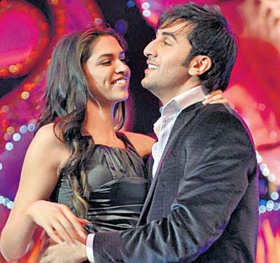 Deepika Padukone with Ranbir Kapoor