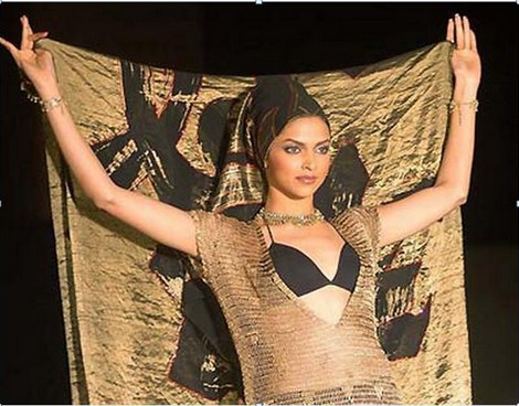 Deepika Padukone modelling