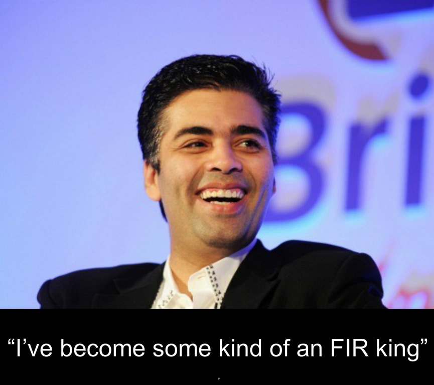 Karan Johar speaks on Intolerance