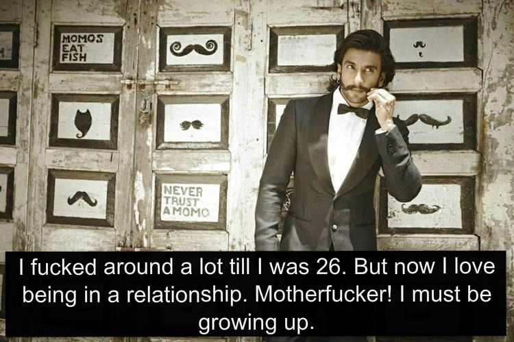 Ranveer Singh In A Relationship