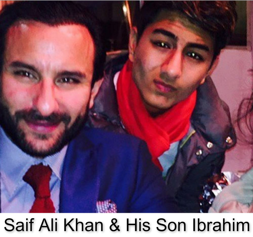 Saif Ali Khan & Ibrahim