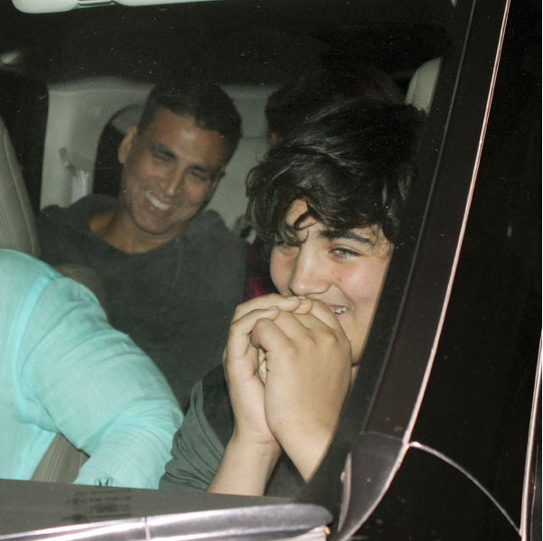 Aarav and Akhshay Kumar