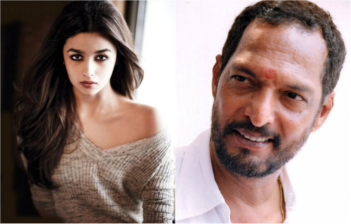 Aliaa Bhatt & Nana Patekar couple