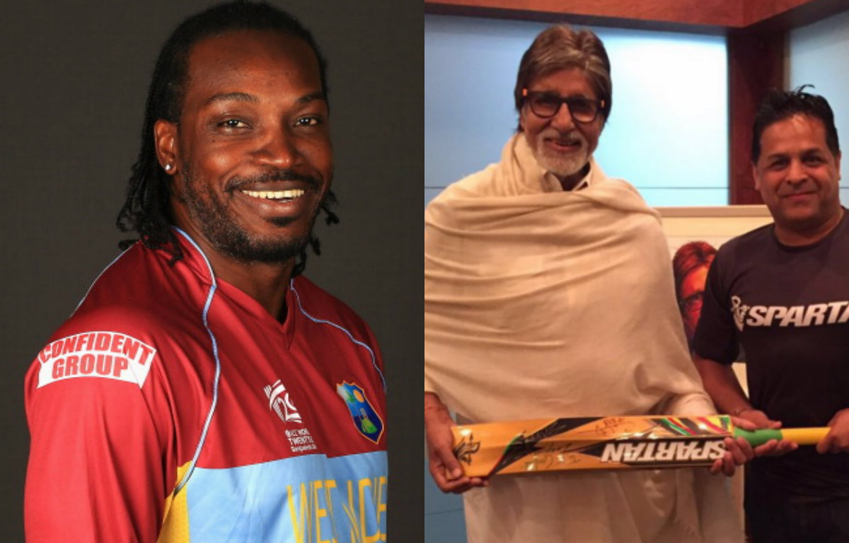 Amitabh Bachchan on Chris Gayle's gift to him