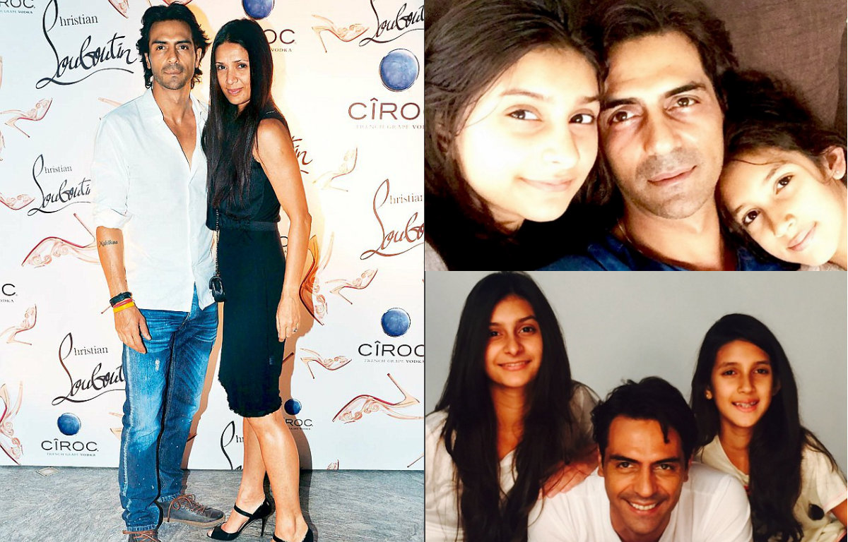 Arjun Ramapl with family