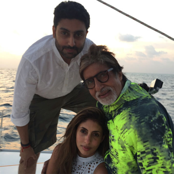 Bachchan's in Maldives