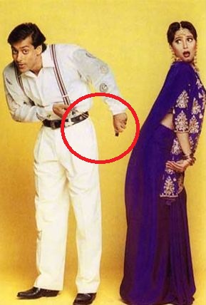 Salman Khan and Madhuri Dixit