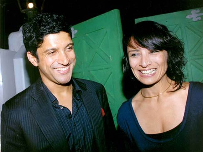 Farhan Akhtar and Adhuna Bhabani