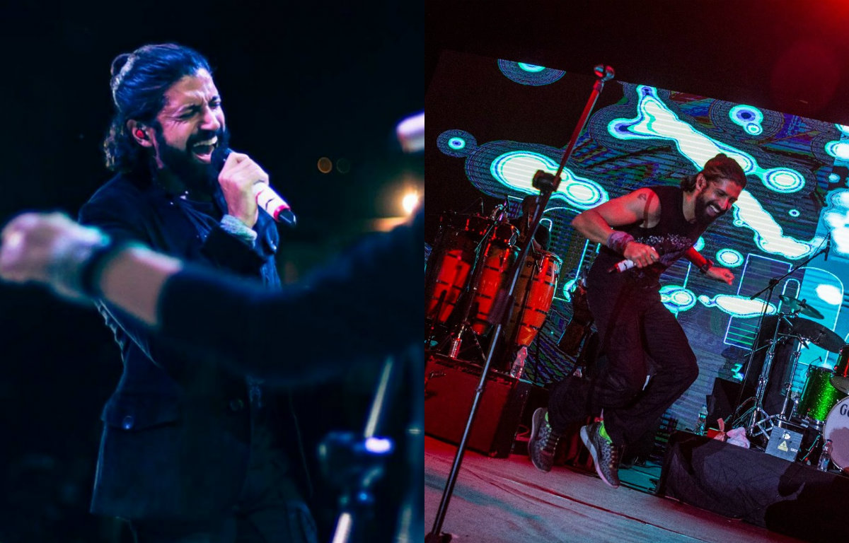 Farhan Akhtar at live concert