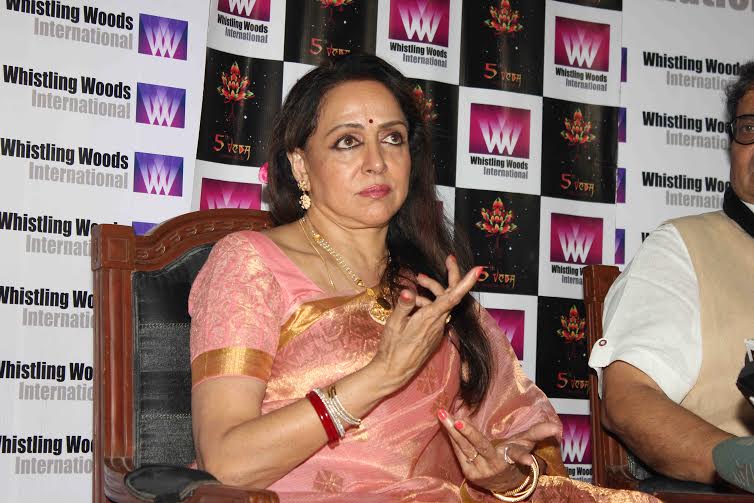 Hema Malini Interview at Whistling Woods International