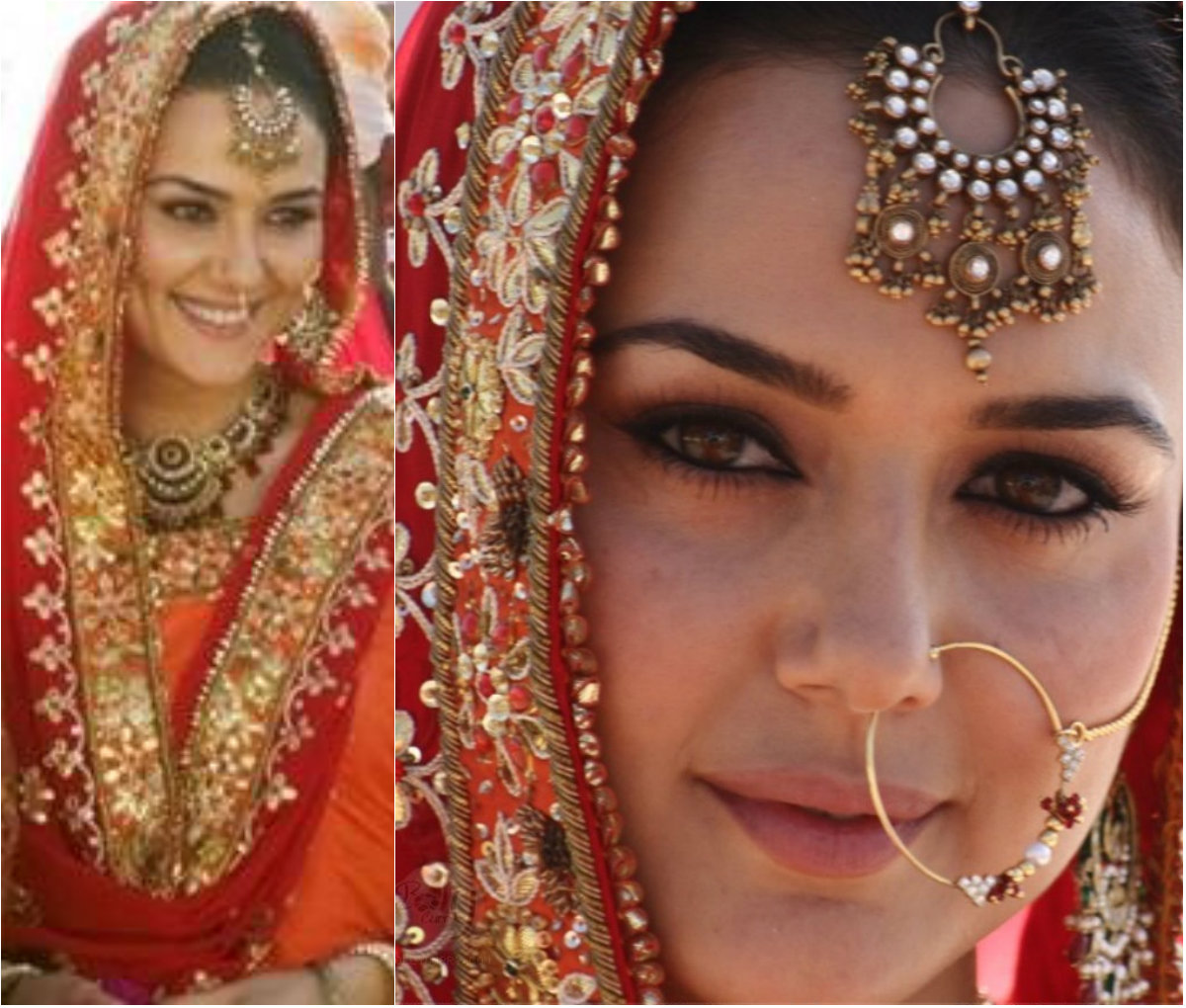 Wedding veer dress zaara Bollywood Bride: