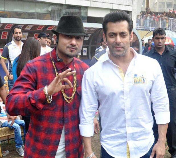 Honey Singh and Salman Khan