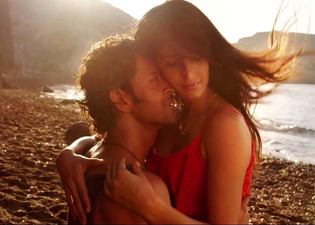 Hrithik Roshan with Katrina Kaif