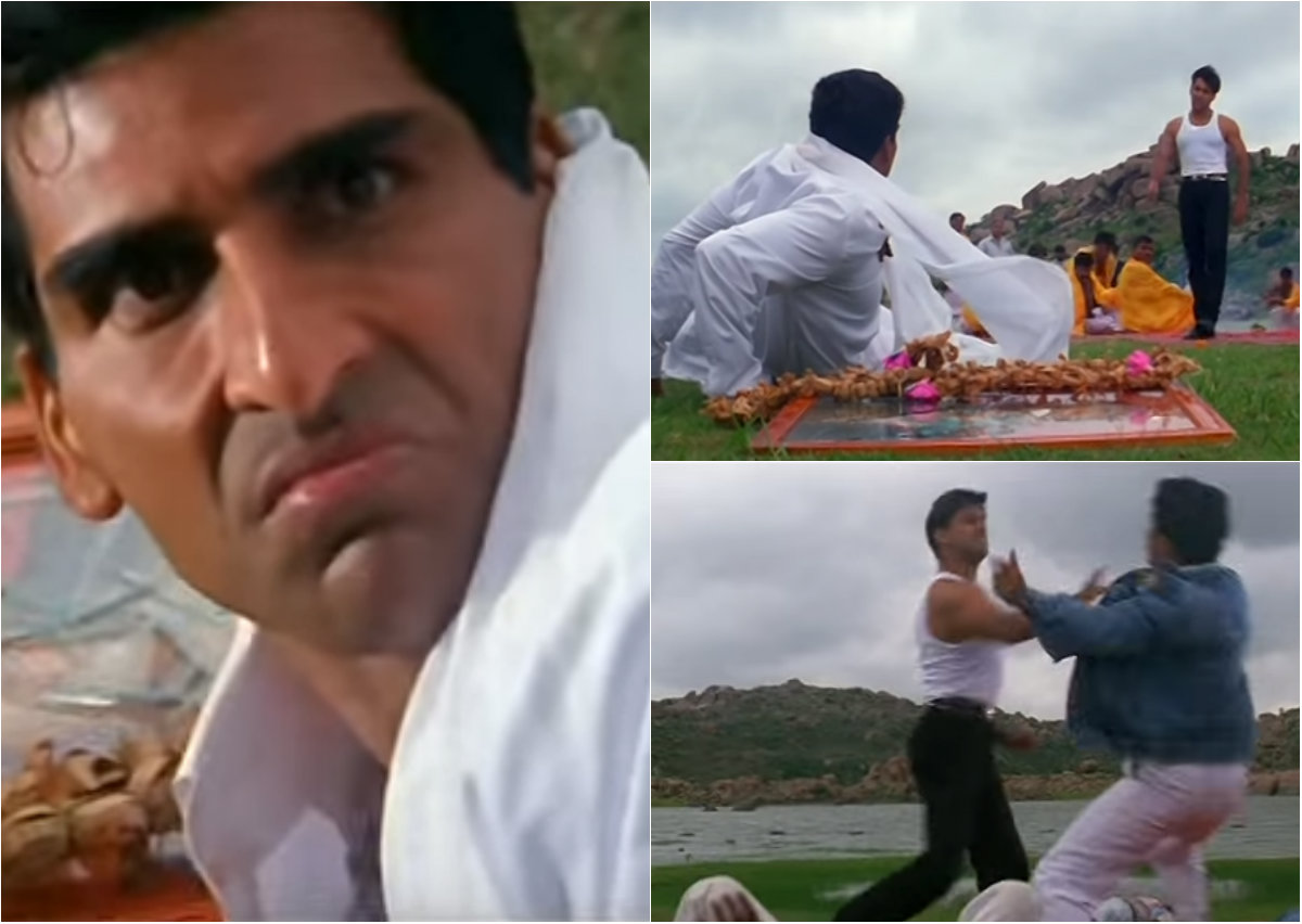 Judwaa- Action scenes