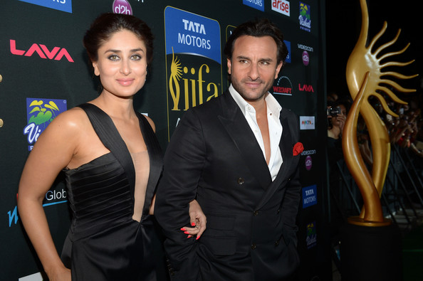 Kareena Kapoor Khan with Saif Ali Khan