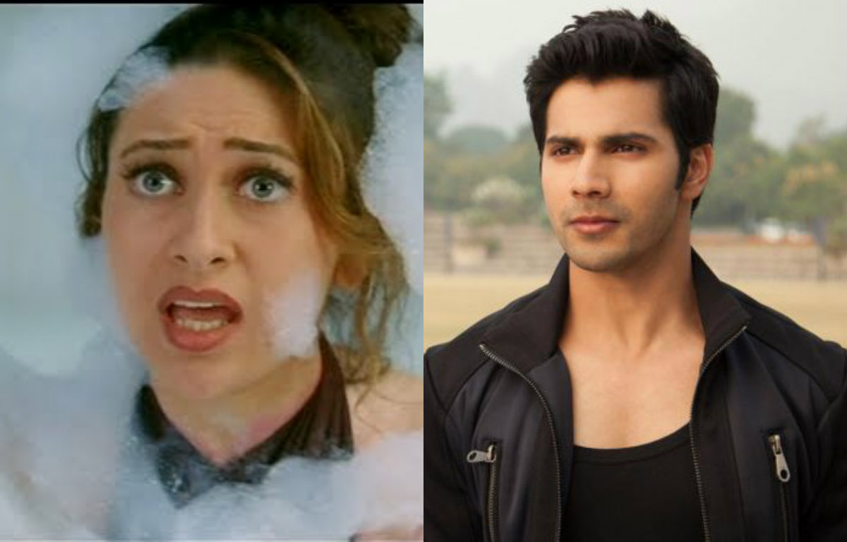 Karisma Kapoor and Varun Dhawan