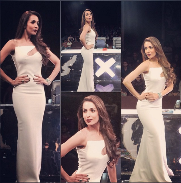 Malaika Arora Khan white dress