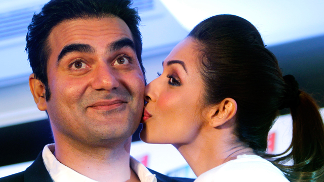 Maliak Arora Khan and Arbaaz Khan