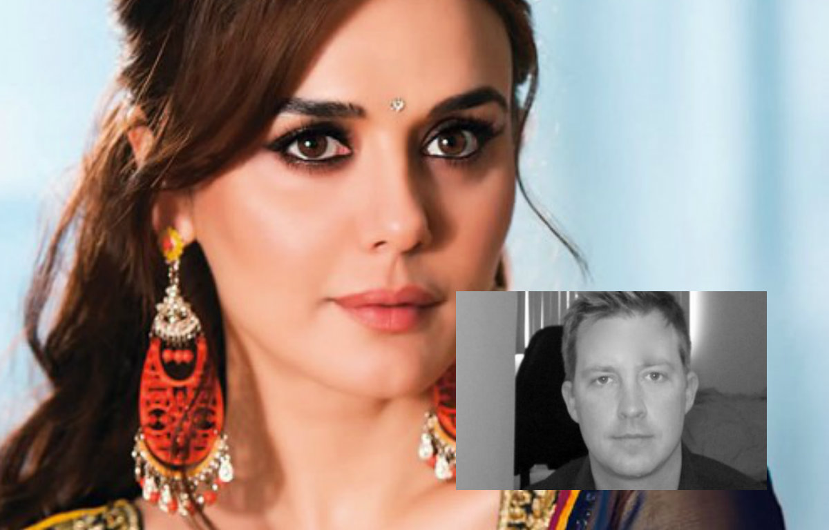 Preity Zinta with boyfriend