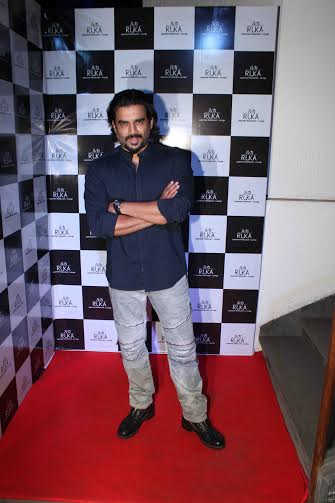 R. Madavan posing for camera