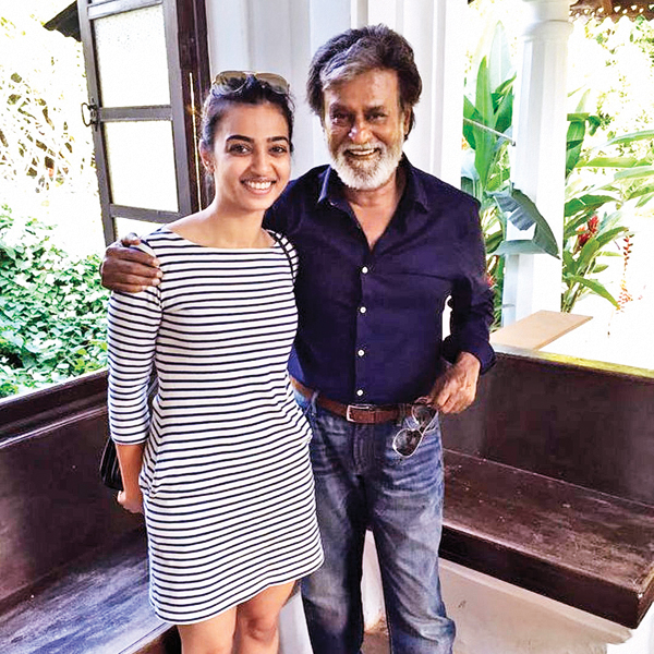 Rajinikanth and Radhika Apte