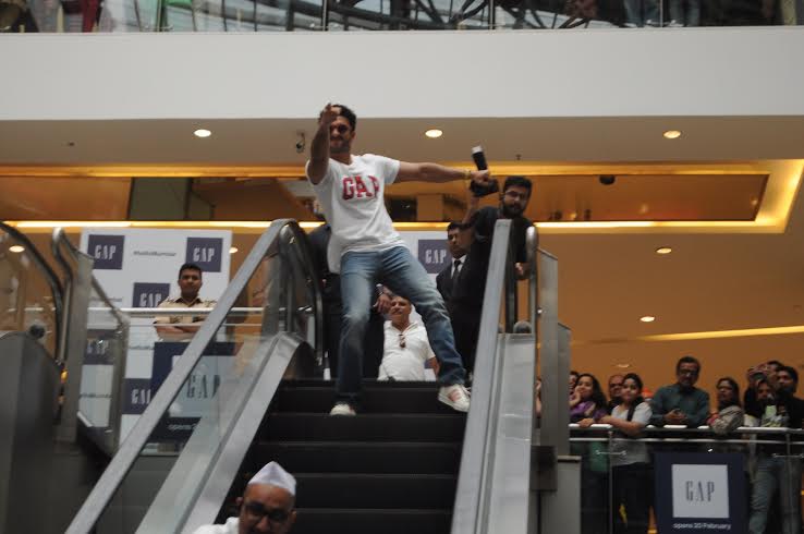 Ranveer Singh launches the new GAP store