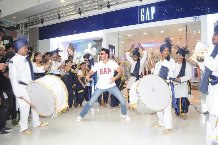 Ranveer Singh launches the new GAP store