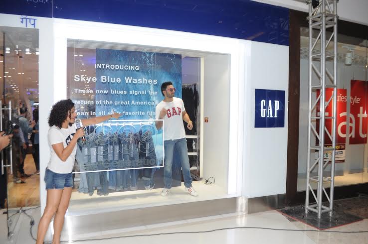 Ranveer Singh launches the new GAP store