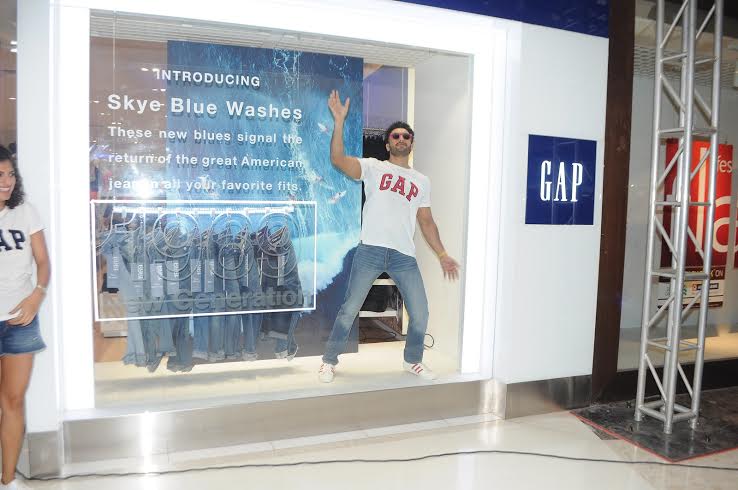 Ranveer Singh launches the new GAP store