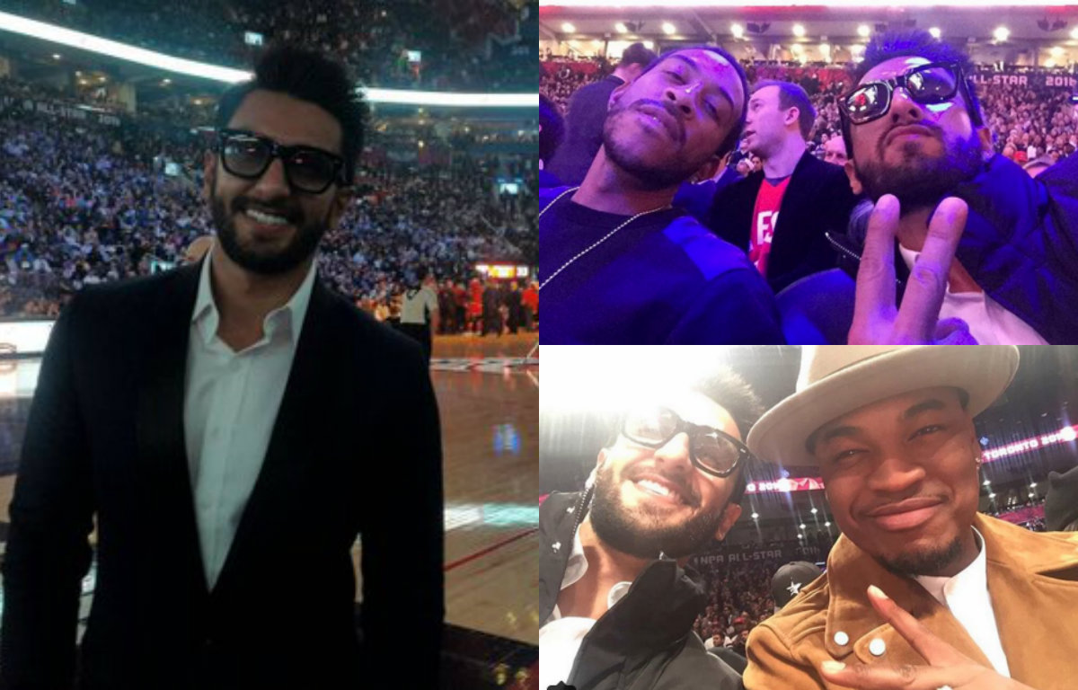 Ranveer Singh NBA canada