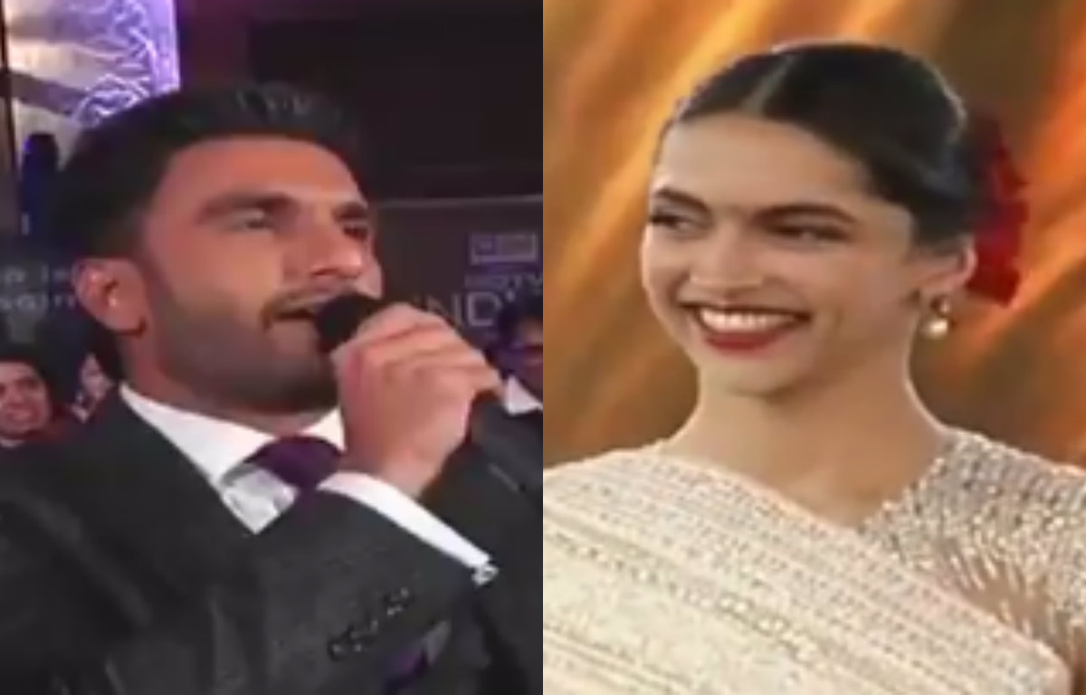 Ranveer Singh on Deepika Padukone