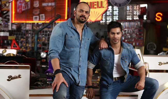 Rohit Shetty and Varun Dhawan