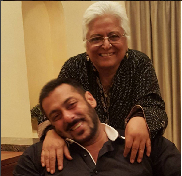 Salman Khan and Bina Kak
