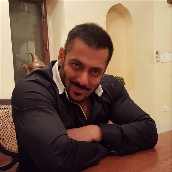 Salman Khan in black
